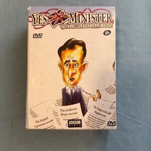 Yes Minister Complete Collection DVD BBC 4 Disc Set British Comedy Series